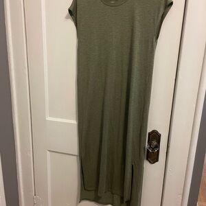 Madewell Olive Midi Dress